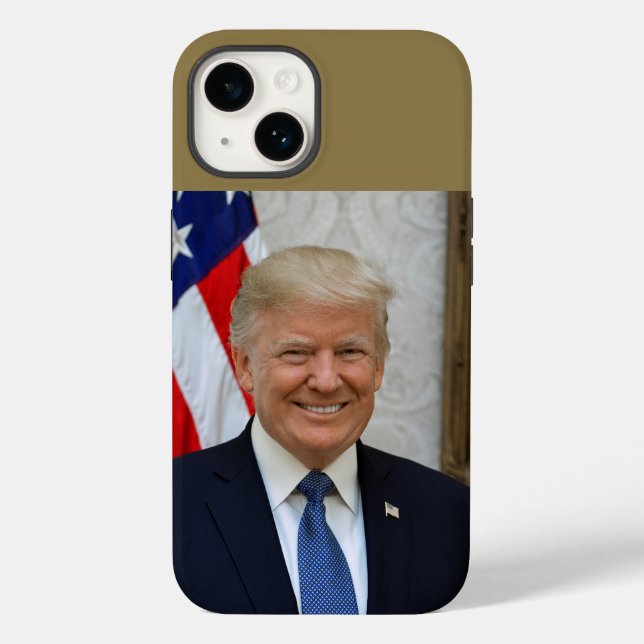 Donald Trump US President White House MAGA 2024  Case-Mate iPhone Case (Back)