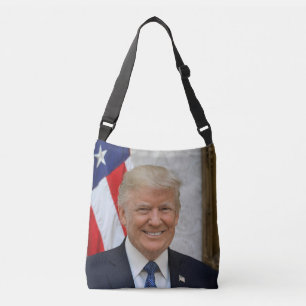 Donald Trump US President White House MAGA 2024  Crossbody Bag