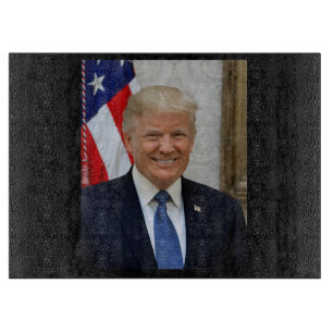 Donald Trump US President White House MAGA 2024 Cutting Board