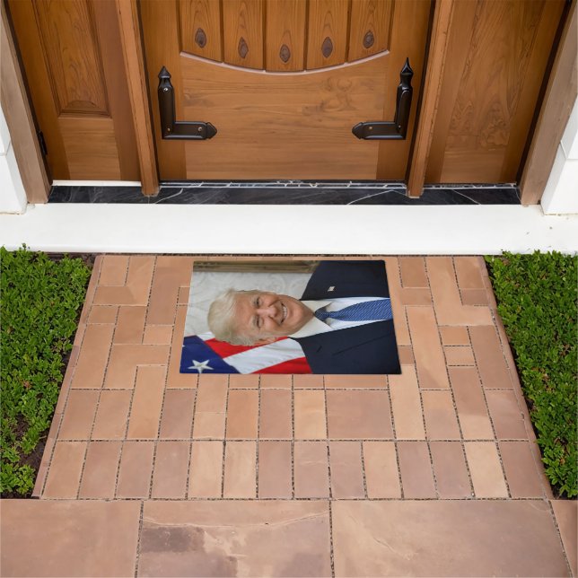 Donald Trump US President White House MAGA 2024  Doormat (Outdoor)