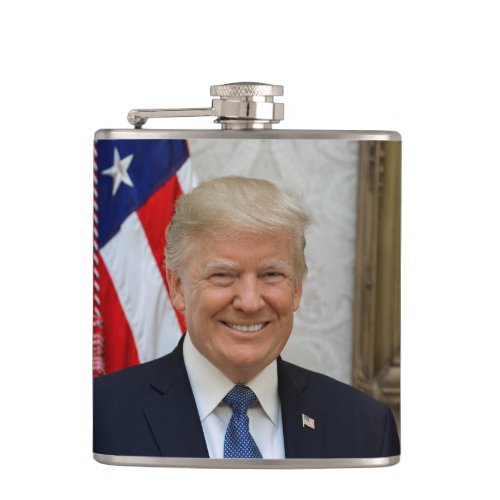 Donald Trump US President White House MAGA 2024  Flask