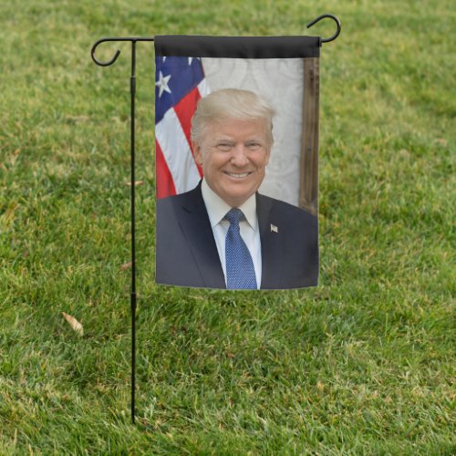 Donald Trump US President White House MAGA 2024  Garden Flag