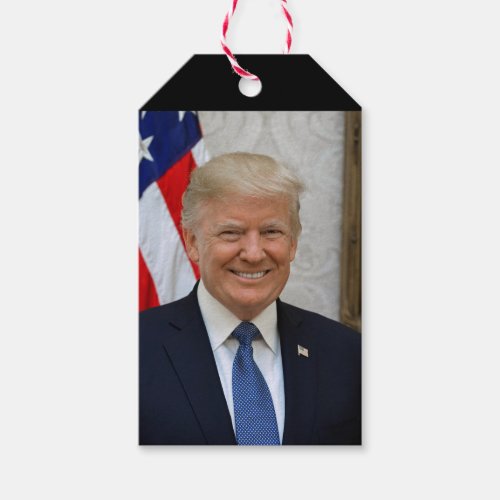 Donald Trump US President White House MAGA 2024  Gift Tags