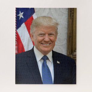 Donald Trump US President White House MAGA 2024 Jigsaw Puzzle
