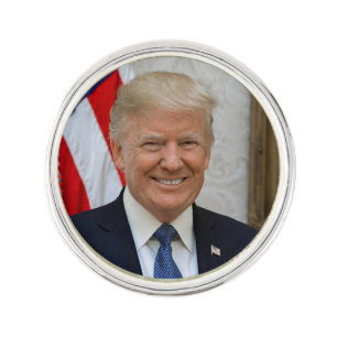 Donald Trump US President White House MAGA 2024 Lapel Pin