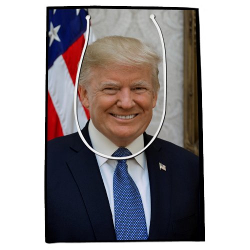 Donald Trump US President White House MAGA 2024  Medium Gift Bag