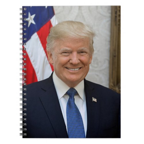 Donald Trump US President White House MAGA 2024  Notebook