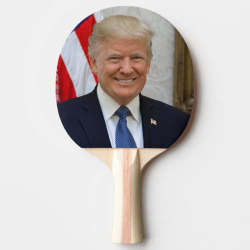 Donald Trump US President White House MAGA 2024  Ping Pong Paddle