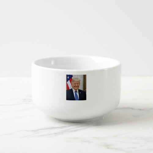 Donald Trump US President White House MAGA 2024  Soup Mug