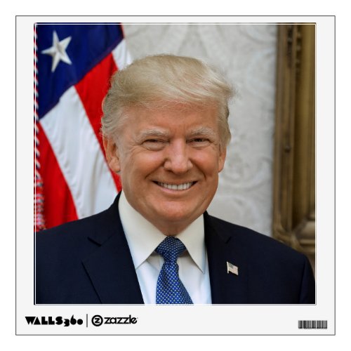 Donald Trump US President White House MAGA 2024  Wall Decal