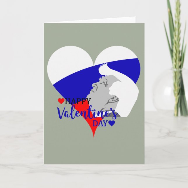 donald trump valentine holiday card (Front)