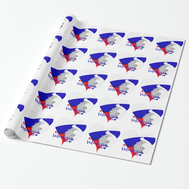 donald trump valentine wrapping paper (Unrolled)