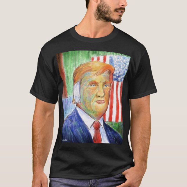 Donald Trump Van Gogh T-Shirt (Front)