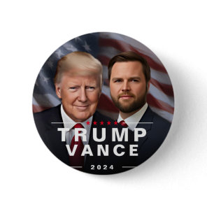 Donald Trump vance 2024 election  Button