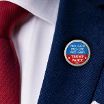 Donald Trump Vance 2024 Pro-God Pro-Life Pro-Gun Lapel Pin