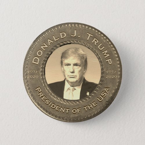 Donald Trump Vintage Look Campaign Button