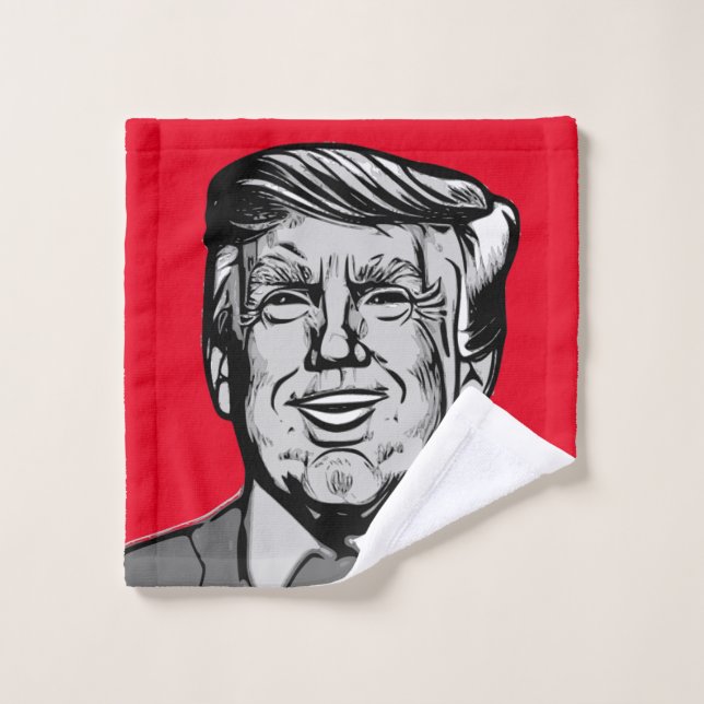 DONALD TRUMP  WASH CLOTH (Wash Cloth)