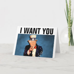 DONALD TRUMP WEDDING ANNIVERSARY GREETING CARDS