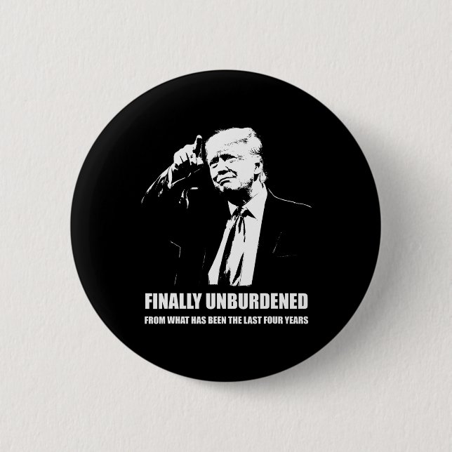 Donald Trump Wins – Finally Unburdened From The La Button (Front)