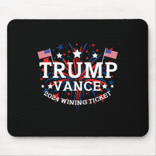 Donald Trump Won 2024 Election Inauguration Men Wo Mouse Pad