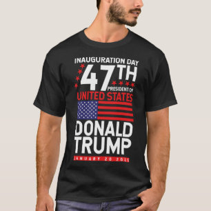 Donald Trump Won 2024 Election Inauguration Men Wo T-Shirt