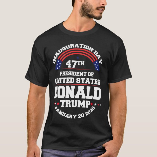 Donald Trump Won 2024 Election Inauguration Men Wo T-Shirt (Front)