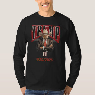 Donald Trump Won Election 2024 Inauguration T-Shirt