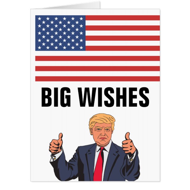 DONALD TRUMP WORLD'S LARGEST FATHER'S DAY CARD (Front)