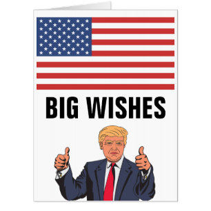 DONALD TRUMP WORLD'S LARGEST FATHER'S DAY CARD