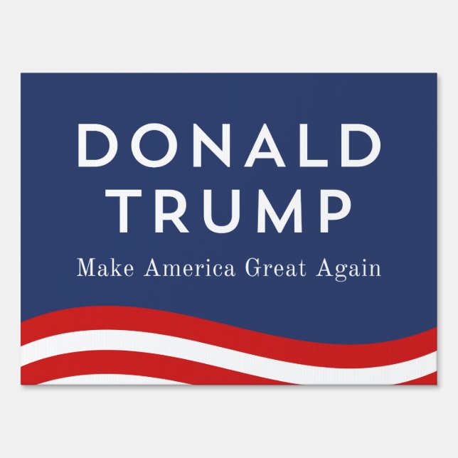 Donald Trump Yard Sign (Front)