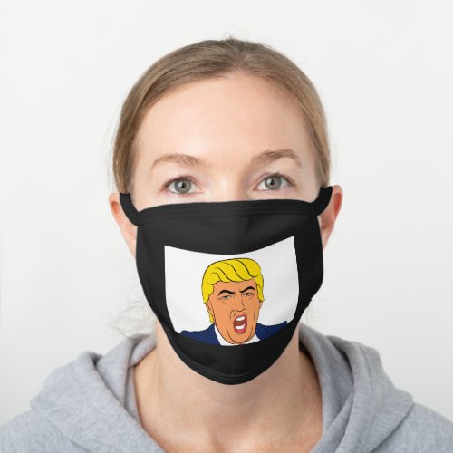 DONALD TRUMP YELLING FUNNY FACE MASK