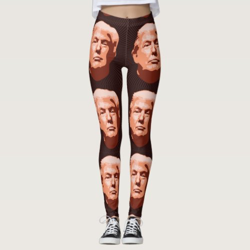 DONALD TRUMP YOGA PANTS