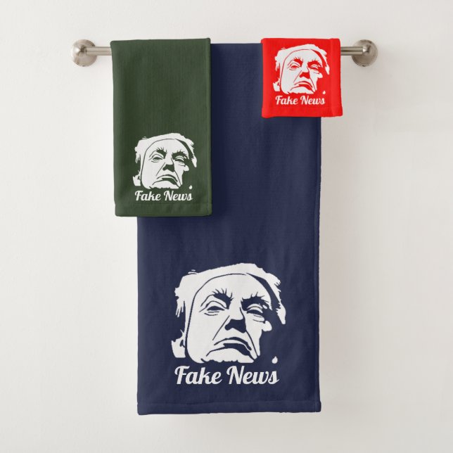 Donald Trump Your Trumpism and Color Bath Towel Set (Insitu)