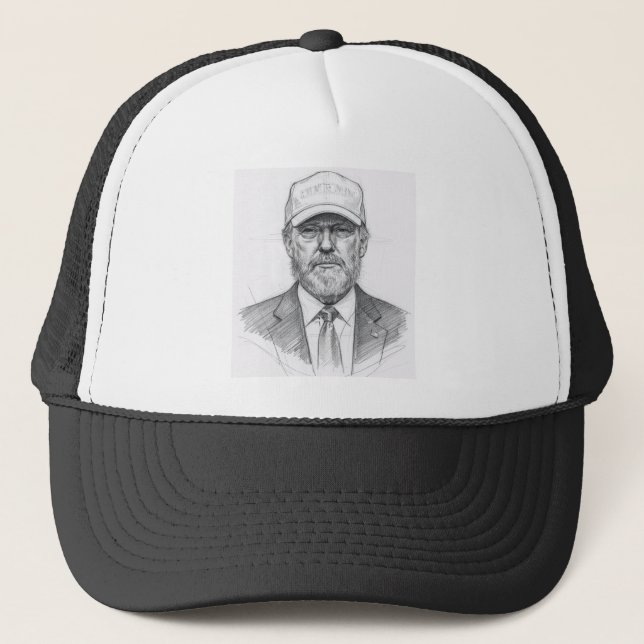 Donald Trump's looks. Trucker Hat (Front)
