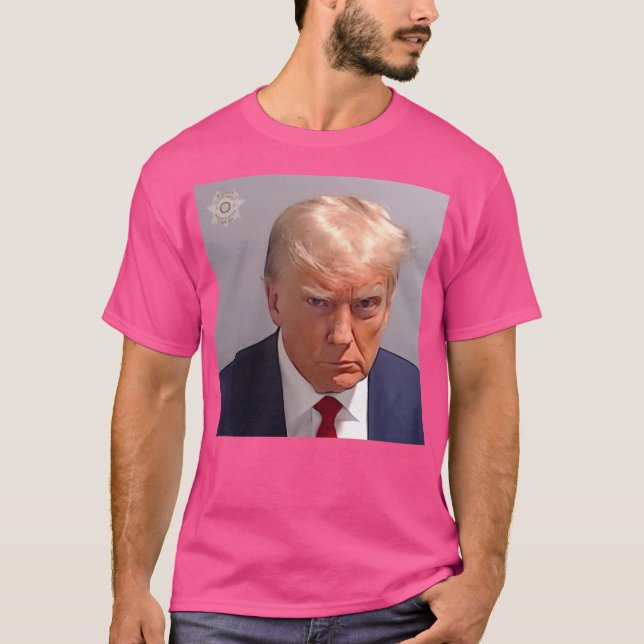 Donald Trump'S Mug Shot T-Shirt (Front)