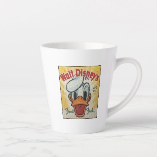 Donald Vintage Comic Cover 2 Latte Mug