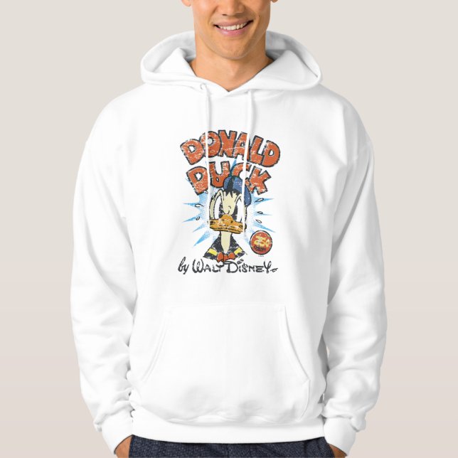 Donald Vintage Comic Cover T-Shirt Hoodie (Front)