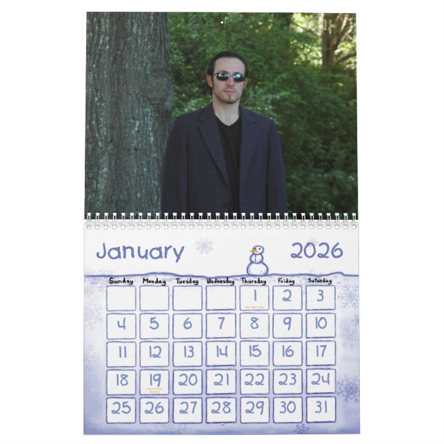 Donald's Calendar (Jan 2026)