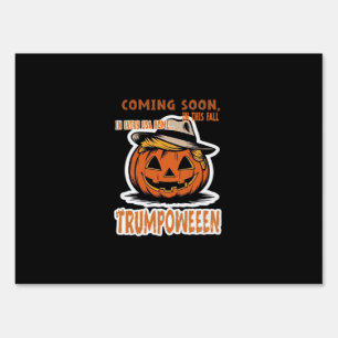 Donald's Trumpkin Pumpkin- Halloween Classic Sign
