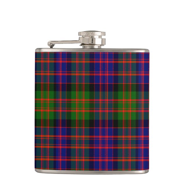 Donaldson Scottish Tartan Flask (Front)