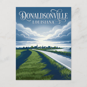 Donaldsonville USA Postcard