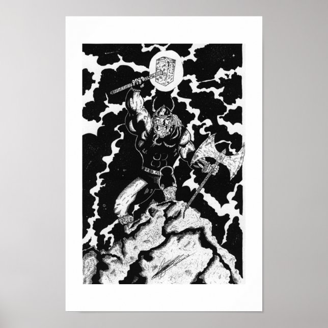 DONAR: God Of War Poster (Front)