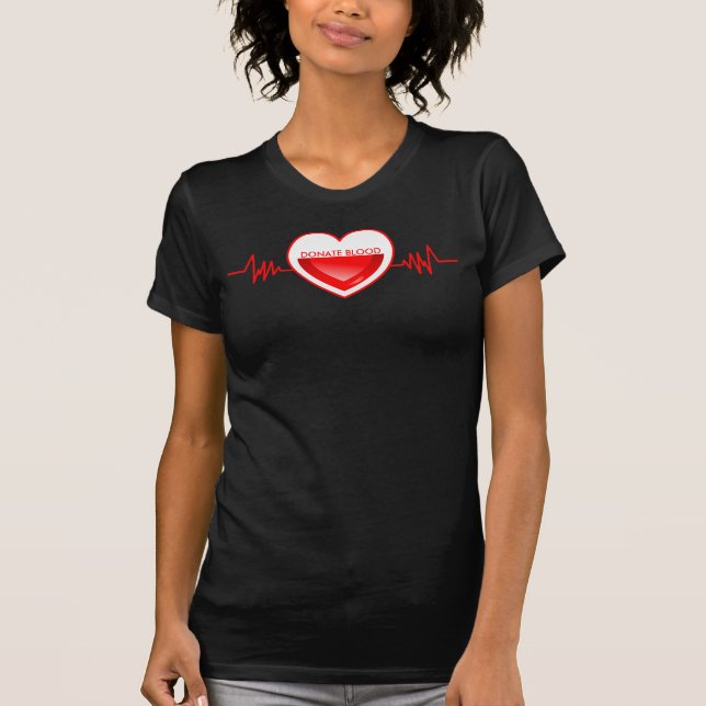 Donate Blood T-Shirt (Front)