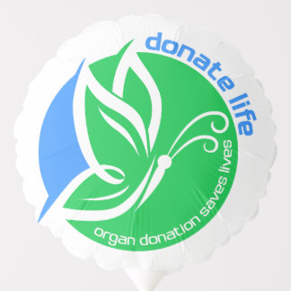 Donate Life an Organ Donor Awareness Butterfly Balloon