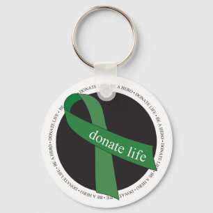 Donate Life Keychain
