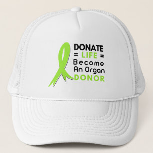 Donate Life Organ Donation Saves Lives, Transplant Trucker Hat