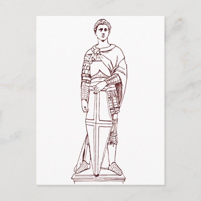 Donatello’s Saint George - Renaissance Sculpture Postcard (Front)