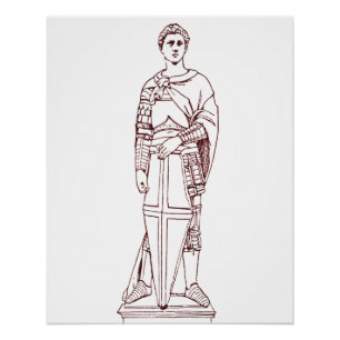 Donatello’s Saint George - Renaissance Sculpture Poster