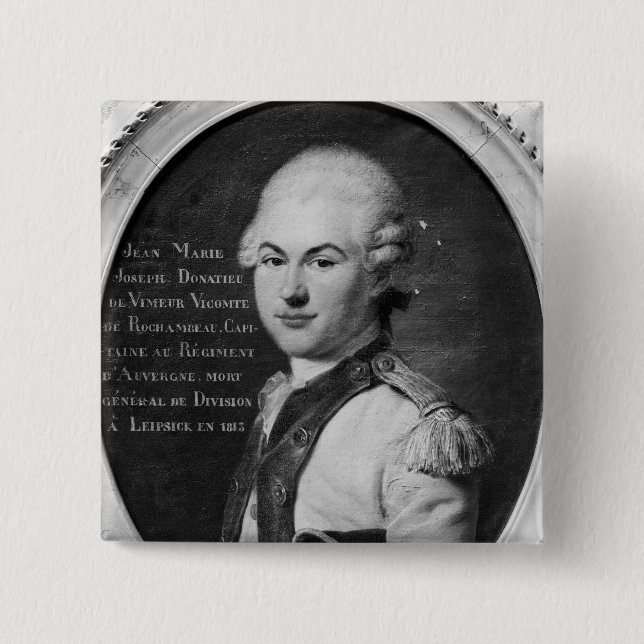 Donatien Marie Joseph de Vimeur Button (Front)