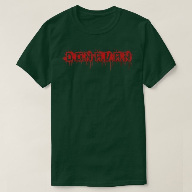 Donavan  First Name Halloween Costume Personalized T-Shirt (Design Front)